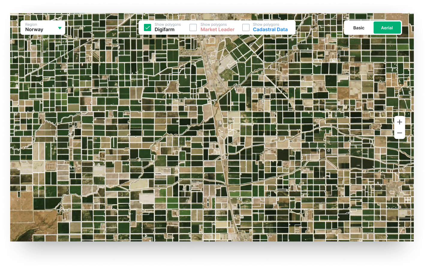 Digifarm Field Boundaries Demo